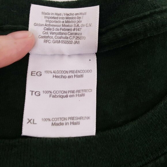 Green Bay Packers Shirt Mens XL NFL Football Chicago Rivalry Tee Gildan - Picture 6 of 7